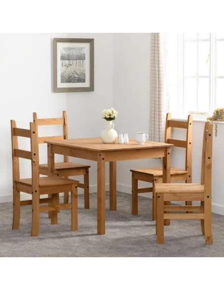 Corona Budget Dining Set - Distressed Wa | Murphy Furniture