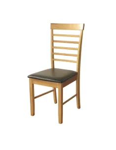 Galloway Dining Chair - Light Oak/Black | Murphy Furniture