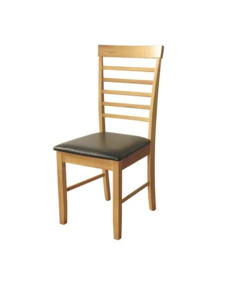 Galloway Dining Chair - Light Oak/Black | Murphy Furniture