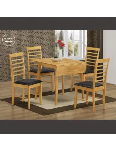 Hanover Square Drop Leaf Dining Table - | Murphy Furniture