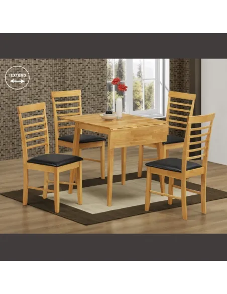 Hanover Square Drop Leaf Dining Set with | Murphy Furniture