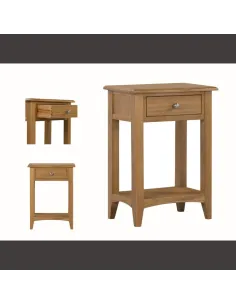 Kilkenny Telephone Table - Oak | Murphy Furniture