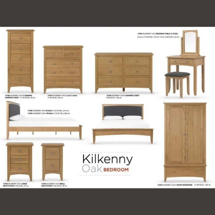 Kilkenny Small Nightstand - Oak | Murphy Furniture