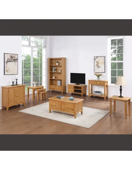Kilkenny Large Bookcase - Oak | Murphy Furniture