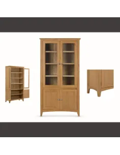 Kilkenny High Display Unit - Oak | Murphy Furniture
