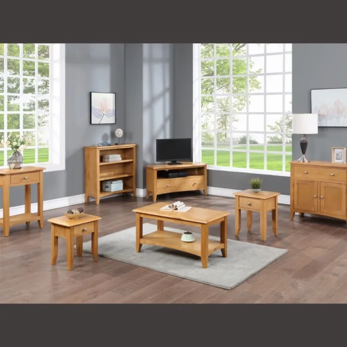 Kilkenny Corner TV Unit - Oak | Murphy Furniture