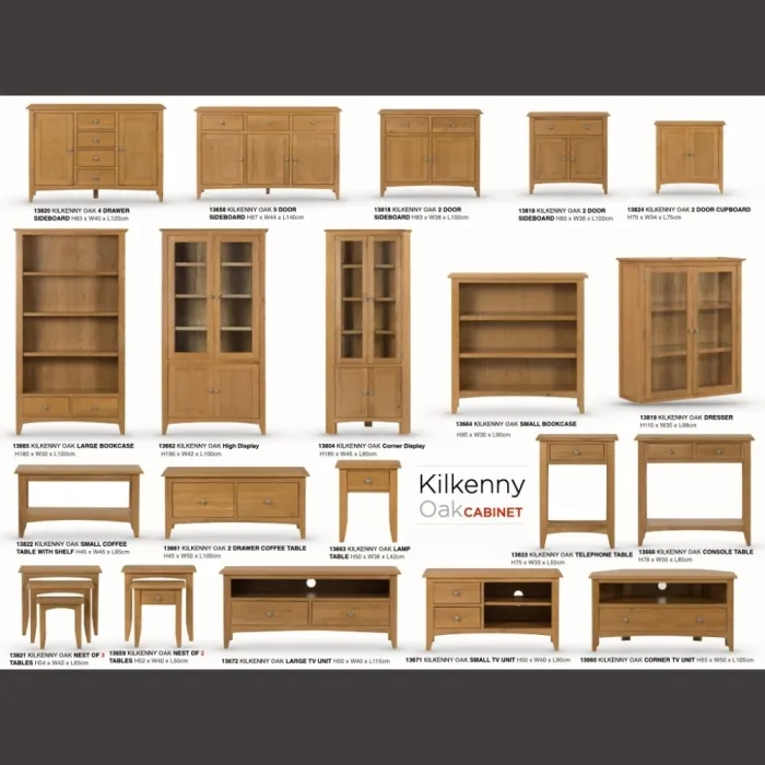 Kilkenny Corner TV Unit - Oak | Murphy Furniture