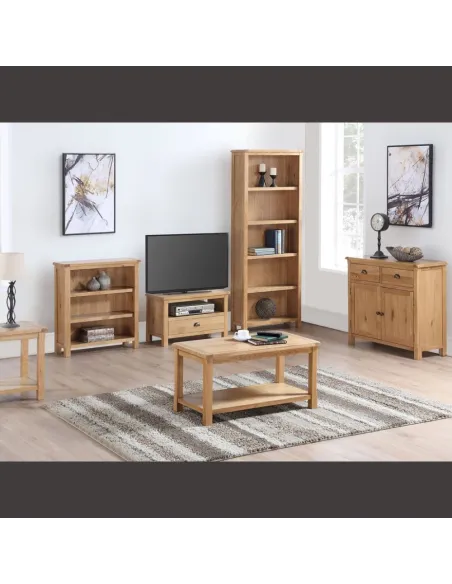 Kilmore Coffee Table with Shelf - Oak | Murphy Furniture