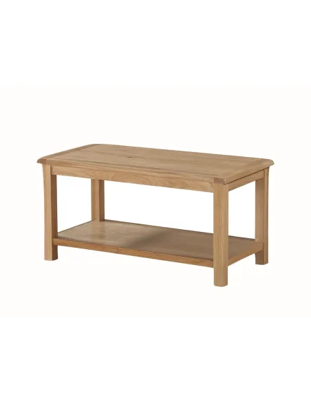Kilmore Coffee Table with Shelf - Oak | Murphy Furniture