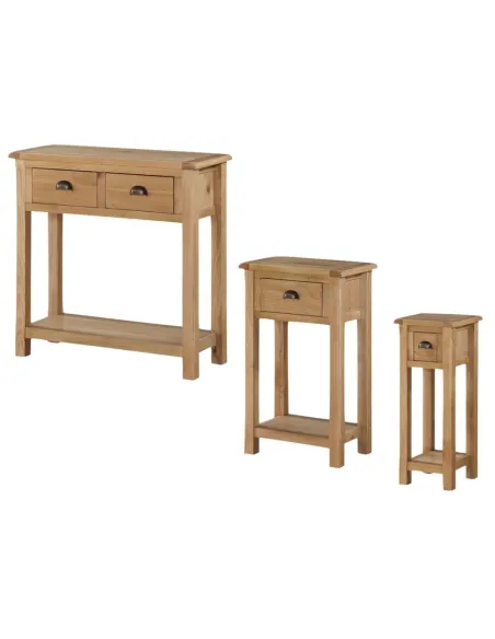 Kilmore 1 Drawer Console Table - Oak | Murphy Furniture