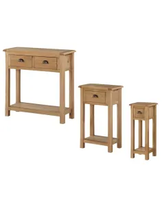 Kilmore Oak Telephone Stand - Oak | Murphy Furniture 2
