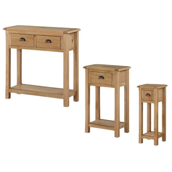 Kilmore Oak Telephone Stand - Oak | Murphy Furniture