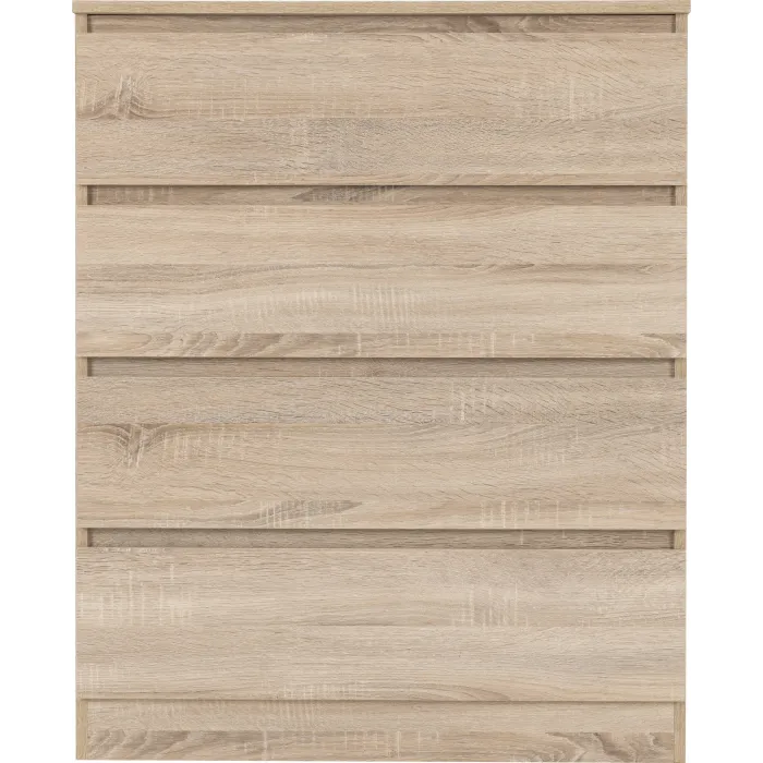 Malvern 4 Drawer Chest - Sonoma Oak Effe | Murphy Furniture