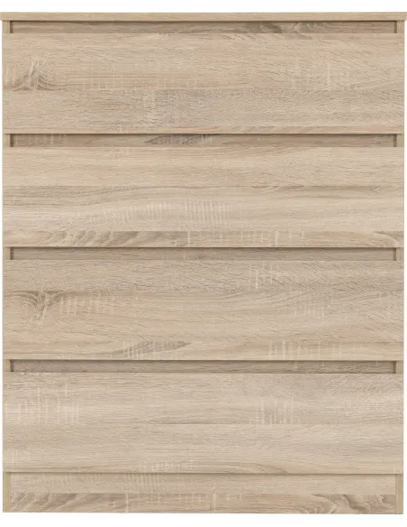 Malvern 4 Drawer Chest - Sonoma Oak Effe | Murphy Furniture