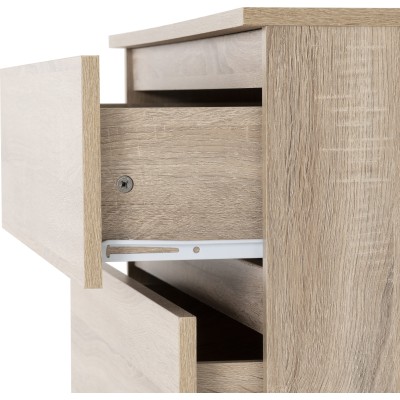 Malvern 4 Drawer Chest - Sonoma Oak Effe | Murphy Furniture