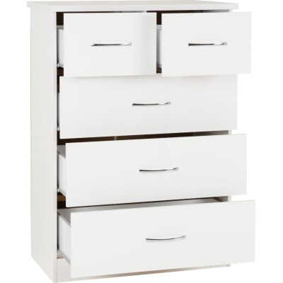 Nevada 4 Door 2 Drawer Wardrobe Bedroom | Murphy Furniture
