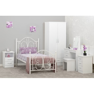Nevada 4 Door 2 Drawer Wardrobe Bedroom | Murphy Furniture