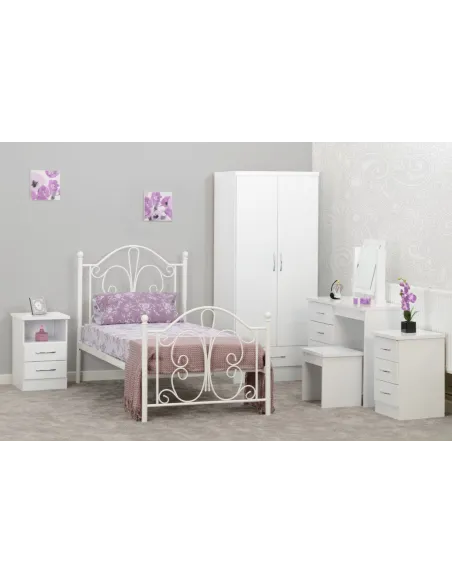 Nevada 4 Door 2 Drawer Wardrobe Bedroom | Murphy Furniture