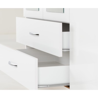 Nevada 4 Door 2 Drawer Wardrobe Bedroom | Murphy Furniture