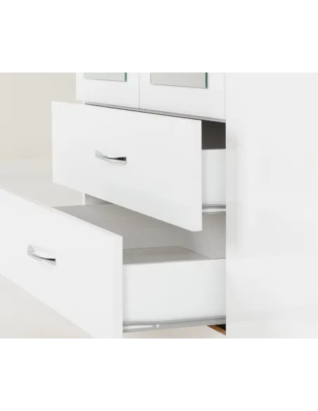 Nevada 4 Door 2 Drawer Wardrobe Bedroom | Murphy Furniture
