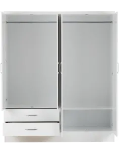 Nevada 4 Door 2 Drawer Wardrobe Bedroom | Murphy Furniture 2