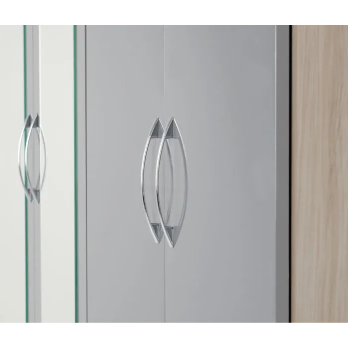 Nevada 4 Door 2 Drawer Wardrobe Bedroom | Murphy Furniture