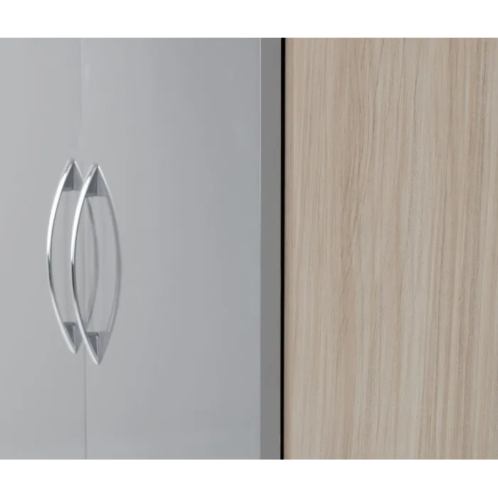 Nevada 4 Door 2 Drawer Wardrobe Bedroom | Murphy Furniture