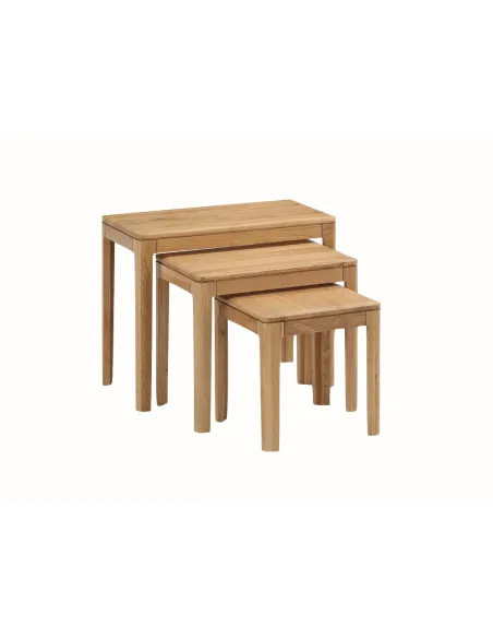 Dunmore Nest of Tables - Oak | Murphy Furniture