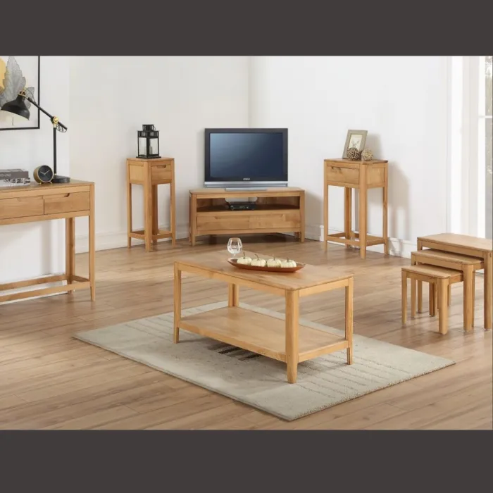 Dunmore Nest of Tables - Oak | Murphy Furniture
