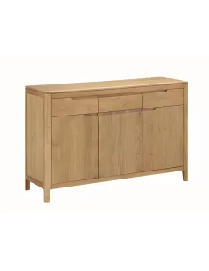 Dunmore 3 Door Sideboard - Oak | Murphy Furniture