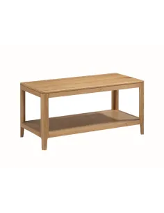 Dunmore Coffee Table with Shelf - Oak | Murphy Furniture
