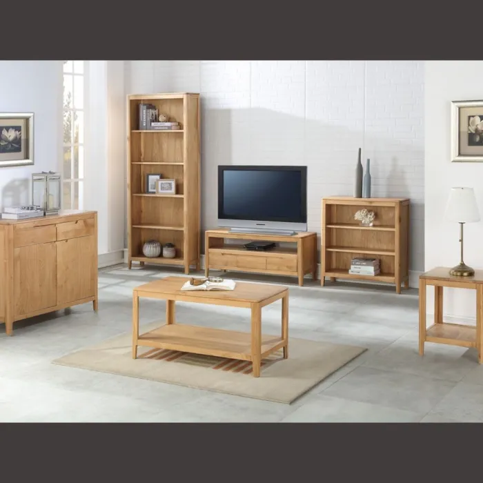 Dunmore Coffee Table with Shelf - Oak | Murphy Furniture