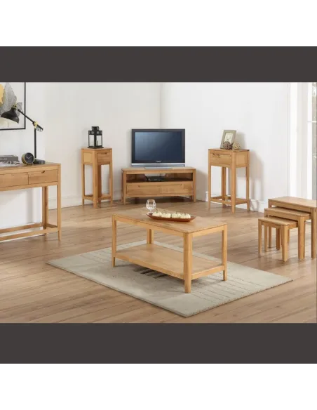 Dunmore Telephone Stand - Oak | Murphy Furniture