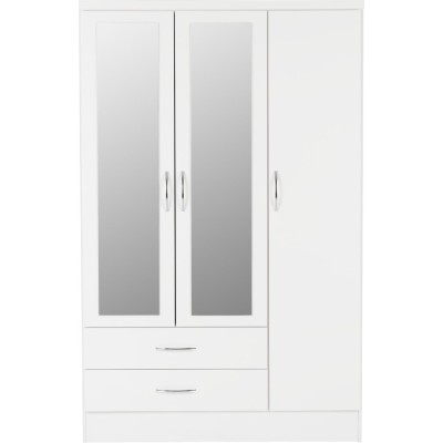 Nevada 3 Door 2 Drawer Wardrobe Bedroom | Murphy Furniture
