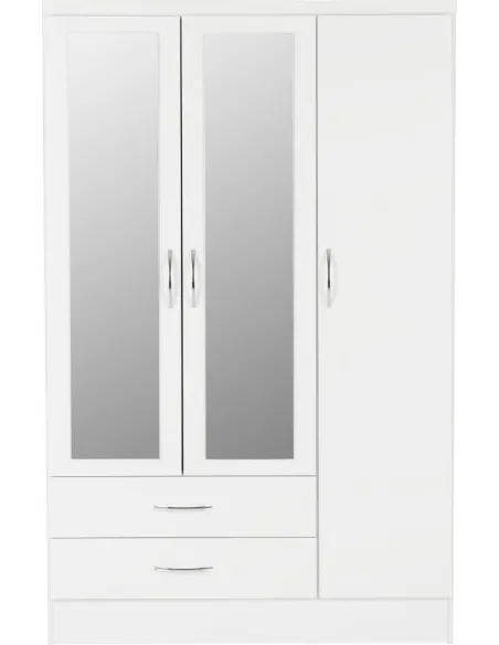 Nevada 3 Door 2 Drawer Wardrobe Bedroom | Murphy Furniture