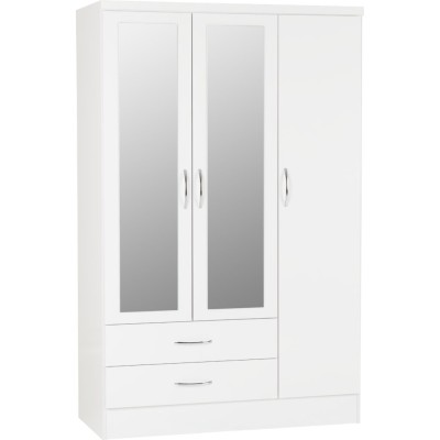Nevada 3 Door 2 Drawer Wardrobe Bedroom | Murphy Furniture