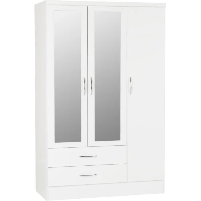 Nevada 3 Door 2 Drawer Wardrobe Bedroom | Murphy Furniture