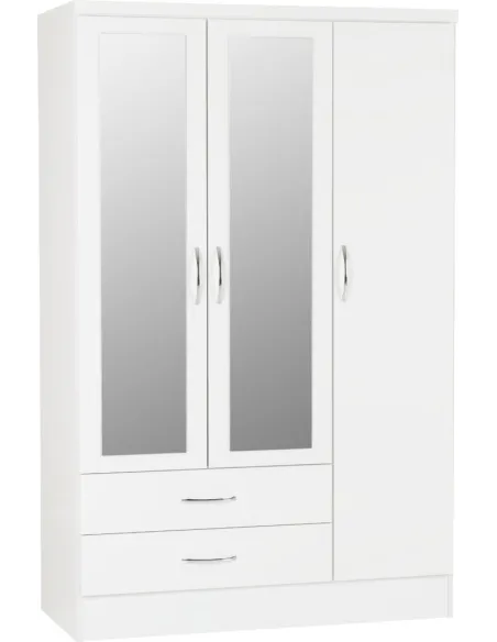 Nevada 3 Door 2 Drawer Wardrobe Bedroom | Murphy Furniture