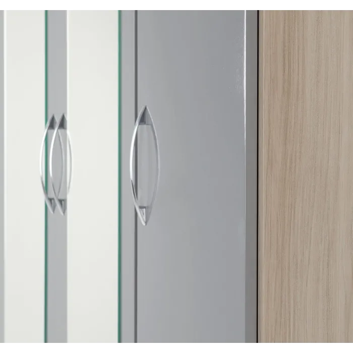 Nevada 3 Door 2 Drawer Wardrobe Bedroom | Murphy Furniture
