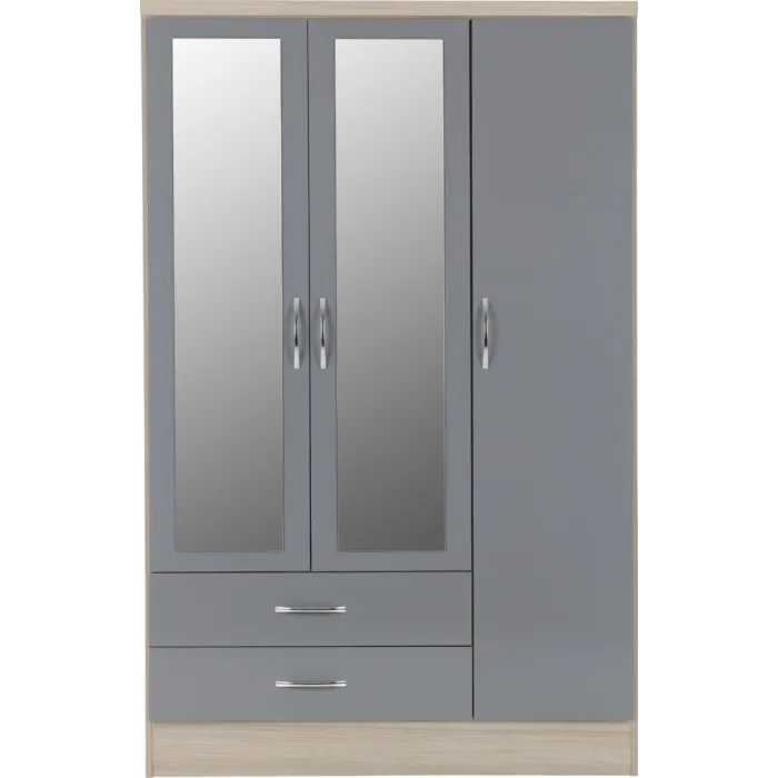 Nevada 3 Door 2 Drawer Wardrobe Bedroom | Murphy Furniture