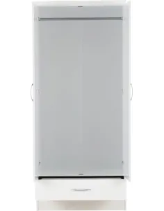 Nevada 2 Door 1 Drawer Wardrobe Bedroom | Murphy Furniture 2