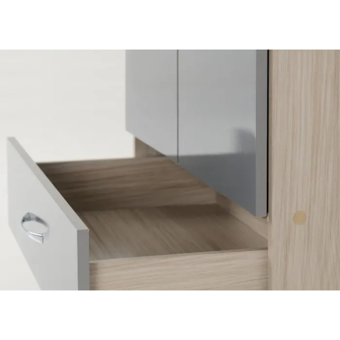 Nevada 2 Door 1 Drawer Wardrobe Bedroom | Murphy Furniture