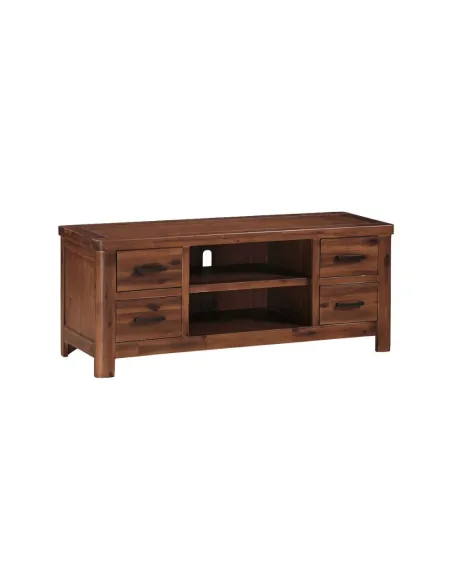 Andorra Straight TV Unit - Acacia | Murphy Furniture