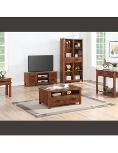 Andorra Straight TV Unit - Acacia | Murphy Furniture 2