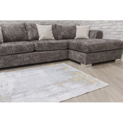 Modena Puccini Rug - Grey/Yellow | Murphy Furniture