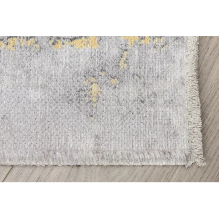 Modena Puccini Rug - Grey/Yellow | Murphy Furniture