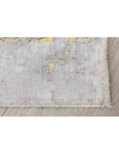 Modena Puccini Rug - Grey/Yellow | Murphy Furniture