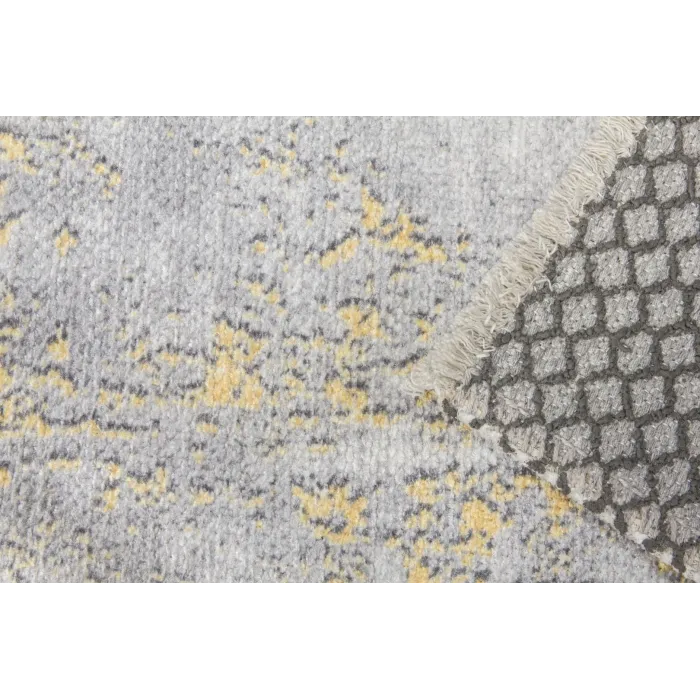 Modena Puccini Rug - Grey/Yellow | Murphy Furniture