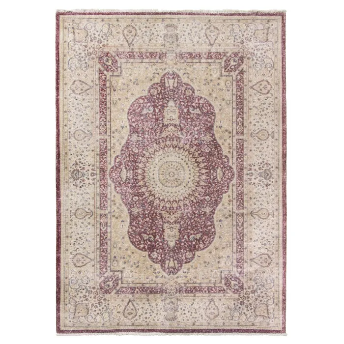 Modena Shiraz Rug - Red Cream | Murphy Furniture