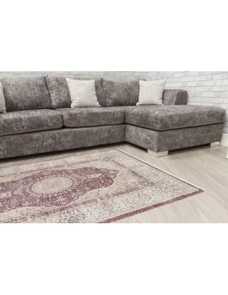 Modena Shiraz Rug - Red Cream | Murphy Furniture
